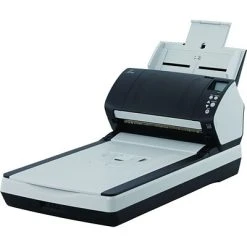 Scanners Fujitsu Fi-7260 PA03670-B555 Desktop Scanner, Black And Gray