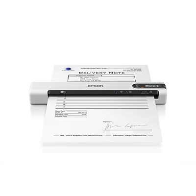 Scanners Epson DS-80W USB/Wireless Portable Document Scanner, White (B11B253202)