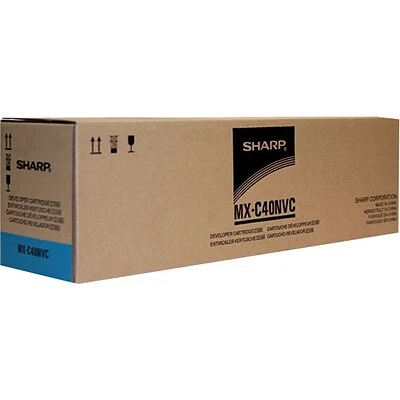 Sharp Cyan Developer Cartridge, MX-C40NVC