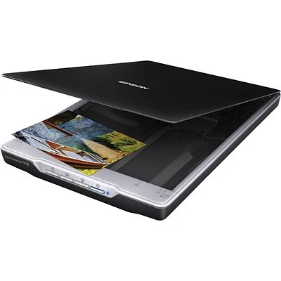 Scanners Epson Perfection V39 Flatbed Color Photo Scanner With Auto Photo Enhancement Features