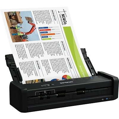 Scanners Epson ES-300W Wireless Duplex Mobile Color Document Scanner With Auto Document Feeder - Image 4