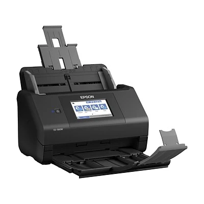 Scanners Epson WorkForce ES-580W Wireless Duplex Document Scanner, Black (B11B258201) - Image 3