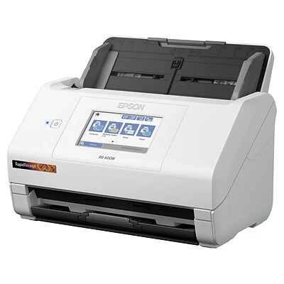 Scanners Epson RapidReceipt RR-600W Wireless Duplex Receipt Scanner, White/Black (B11B258202) - Image 2