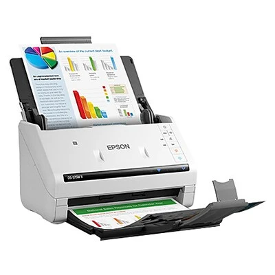 Scanners Epson DS-575W II Duplex Document Scanner, White/Black (B11B263202) - Image 6
