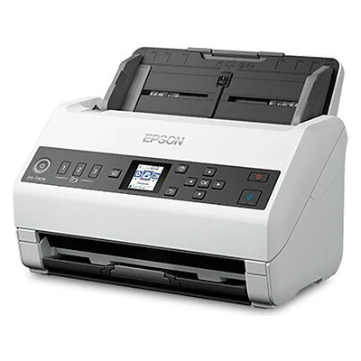 Scanners Epson DS-730N Duplex Document Scanner, White/Black (B11B259201)