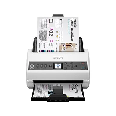 Scanners Epson DS-730N Duplex Document Scanner, White/Black (B11B259201) - Image 7