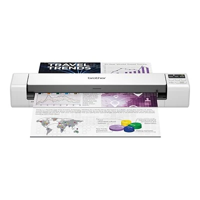 Scanners Brother DSmobile DS-940DW USB/Wireless Duplex Portable Scanner White