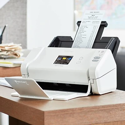 Scanners Brother ADS-2700W Desktop Scanner For Documents With Wireless And Duplex, White - Image 4