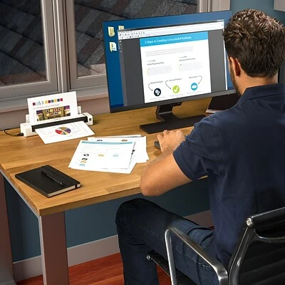 Scanners Brother DSmobile DS-740D Duplex Portable Scanner White - Image 6