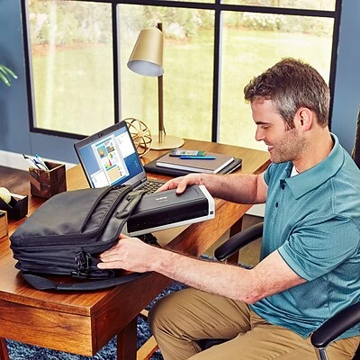 Scanners Brother Desktop Scanner For Documents, Wireless, White (ADS-1700W) - Image 3