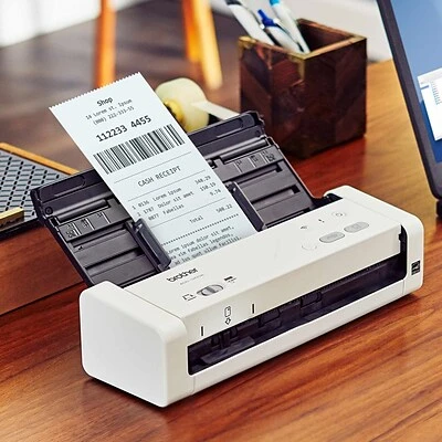 Scanners Brother Desktop Scanner For Documents, Wireless, White (ADS1250W) - Image 2