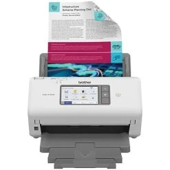 Scanners Brother ADS-4700W Duplex Document Scanner, White/Black
