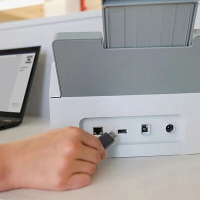 Scanners Brother ADS-4700W Duplex Document Scanner, White/Black - Image 8