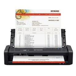 Scanners Epson ES-300WR Wireless Duplex Mobile Receipt & Document Scanner, Auto Doc Feeder