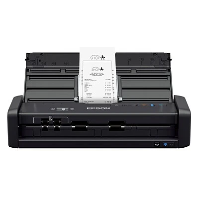 Scanners Epson ES-300WR Wireless Duplex Mobile Receipt & Document Scanner, Auto Doc Feeder - Image 2