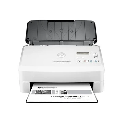 Scanners HP ScanJet Enterprise Flow 7000 S3 Desktop Scanner, White/Black - Image 3