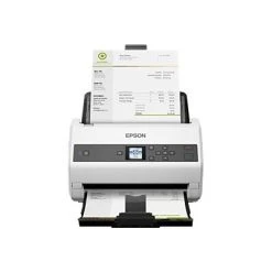 Scanners Epson WorkForce DS-870 B11B250201 Desktop Scanner, White/Black