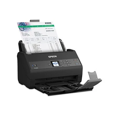 Scanners Epson ES-865 High-Speed Duplex Desktop Document Scanner, Auto Document Feeder, LCD - Image 3