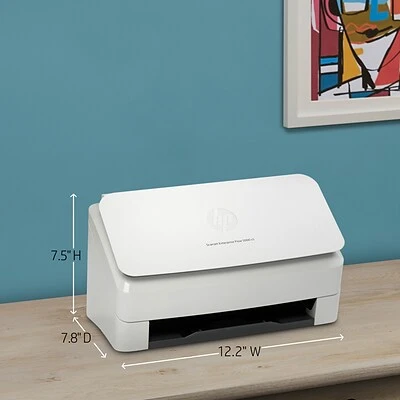 Scanners HP ScanJet Enterprise Flow 5000 S5 Duplex Desktop Document Scanner, White (6FW09A#BGJ) - Image 5